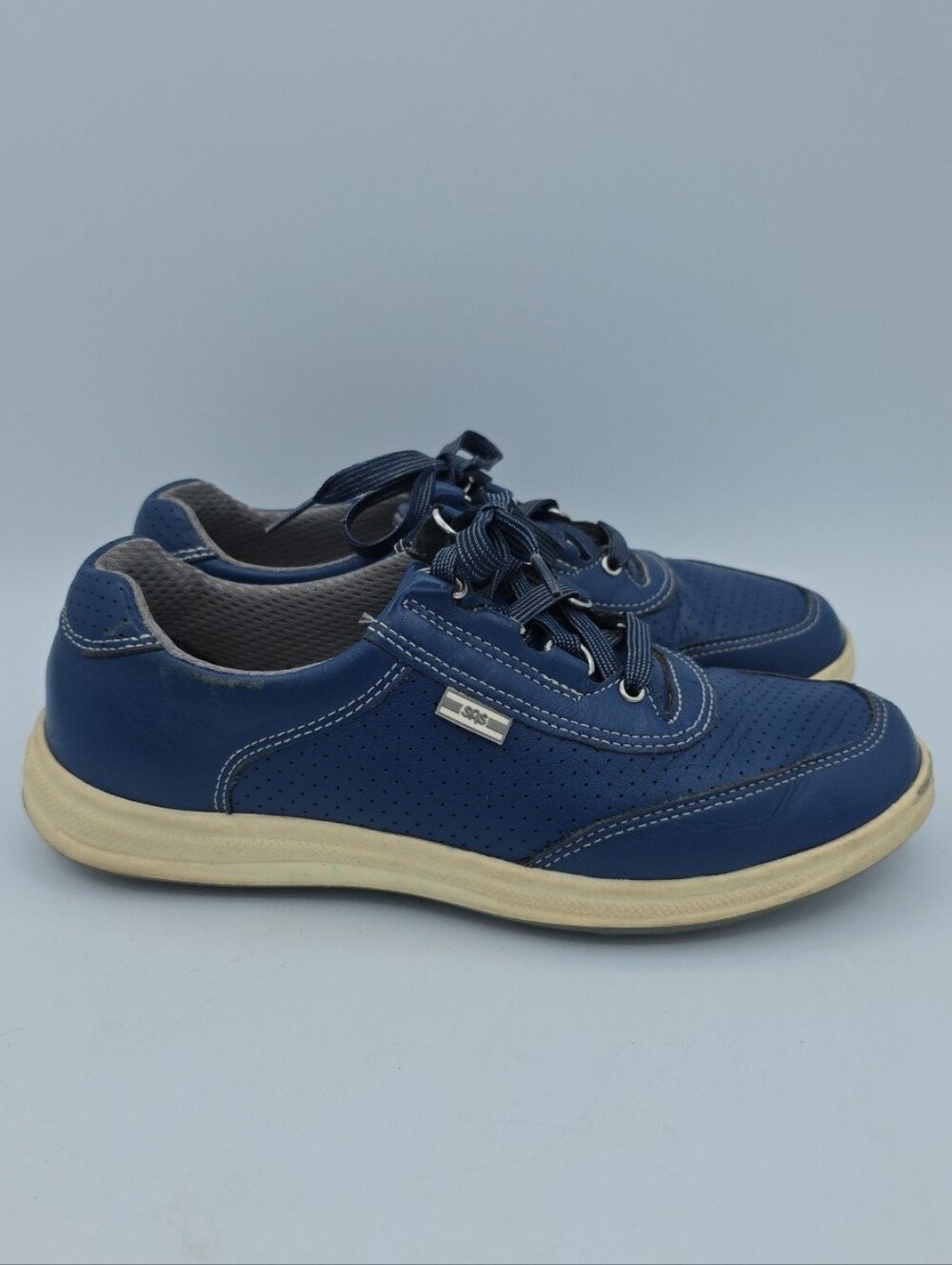 SAS Women's Shoes Sporty Lux Blue Perf Size 6.5